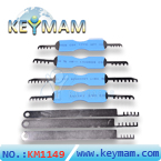 Double Sided Pedlock Comb Pick